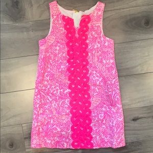 Lily Pulitzer for Target bright pink shift dress.